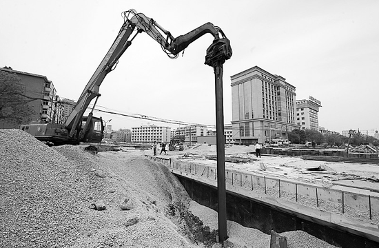 太原南沙河新建路段隧道主體完工